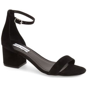 Steve Madden Irenee Ankle Strap Sandal Black